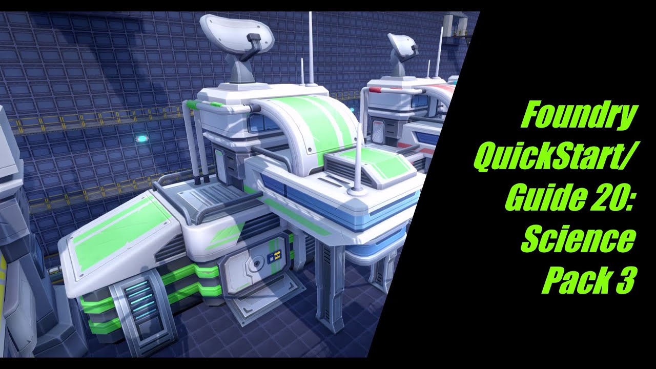 Foundry QuickStart/Руководство 20: Научный пакет 3