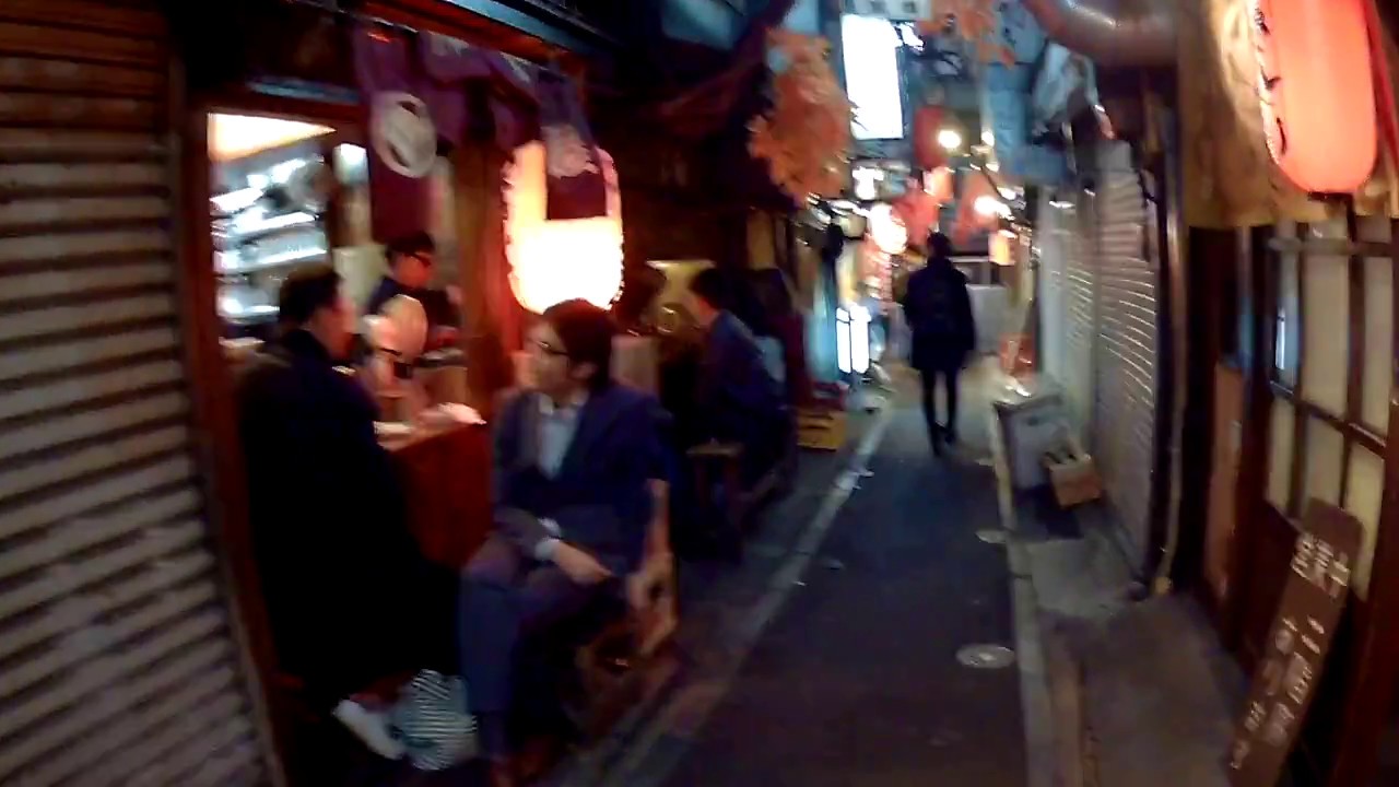 2017 Shinjuku back streets drinking place