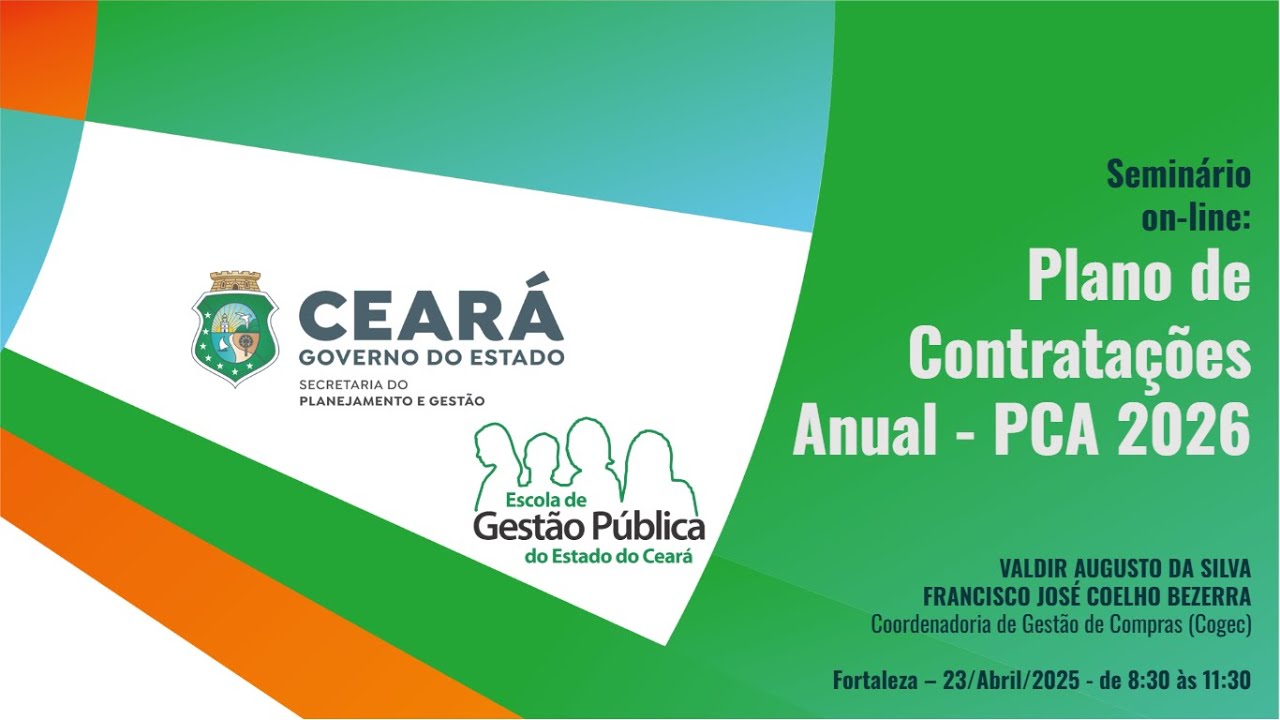 Seminário: Plano de Contratações Anual - PCA 2026