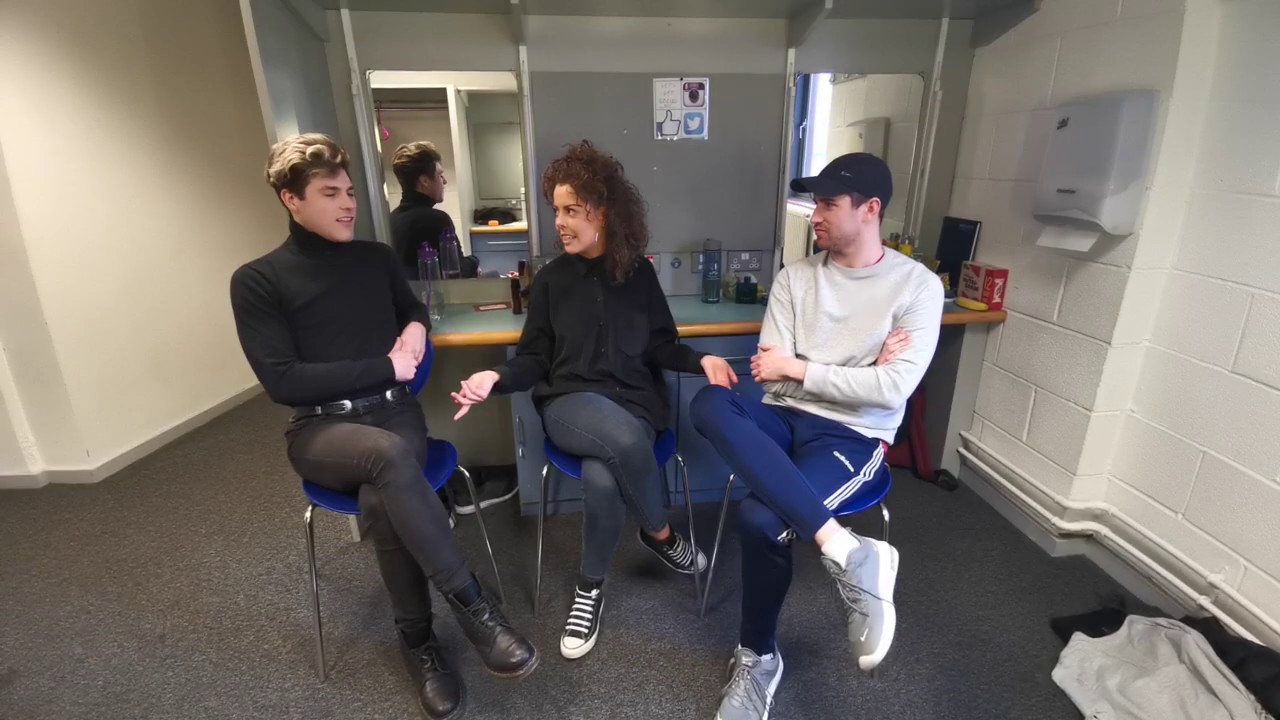 Hannah Wilson - Presenter - Interview with Daniel Conway & Connor Collins - UK Tour of Kinky Boots