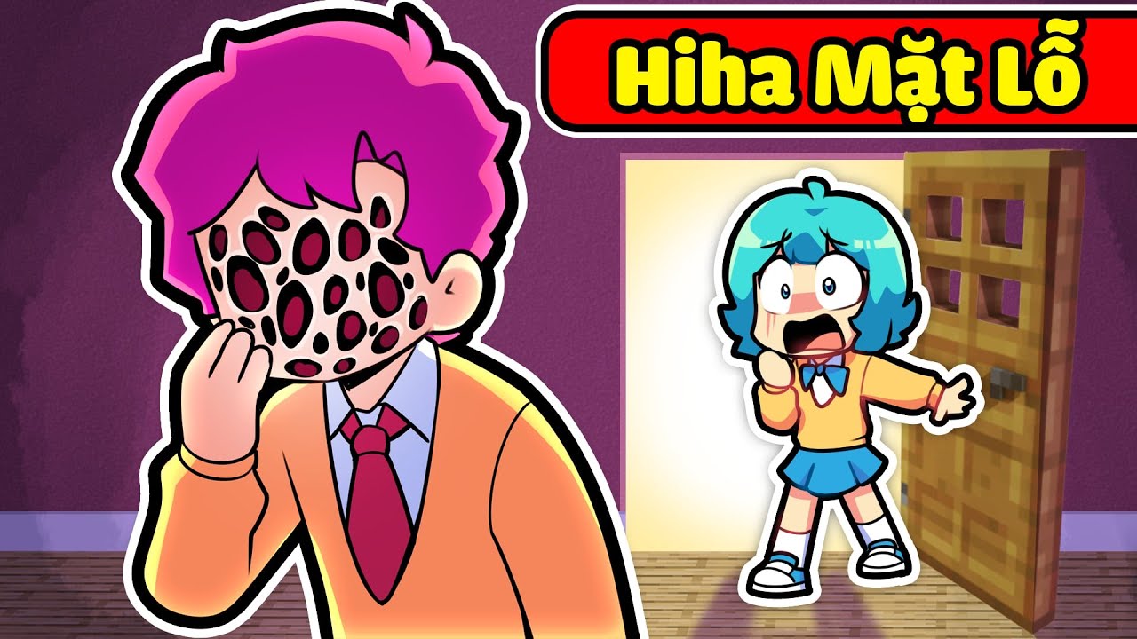VÌ HIHA BỊ DÍNH VIRUS NÊN HIHA TRỞ THÀNH MẶT LỖ TRONG MINECRAFT*HIHA MẶT LỖ 😱🥲