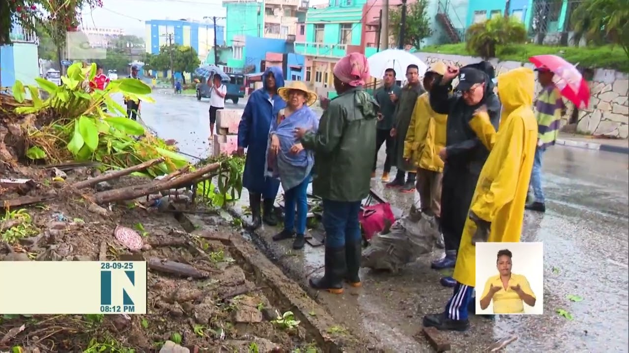 Reportan afectaciones en Santiago de Cuba tras las intensas lluvias