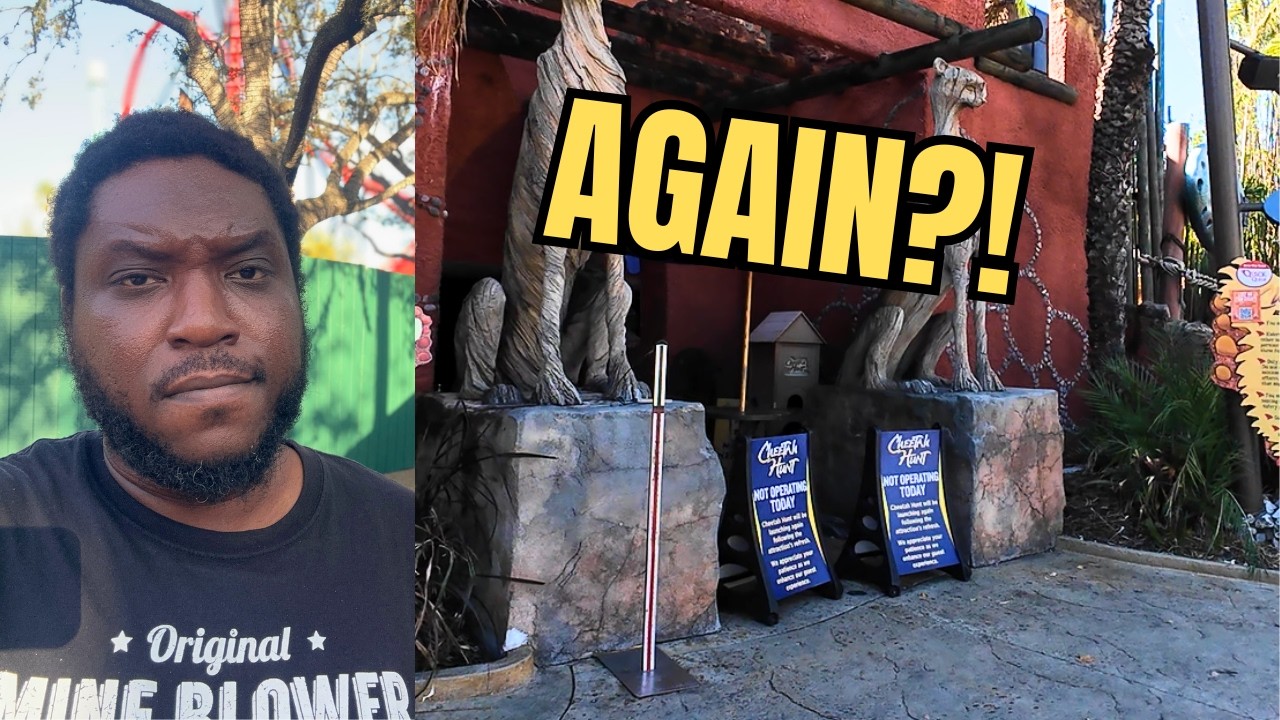 Cheetah Hunt closed...again? + Park Updates | Busch Gardens Tampa Bay