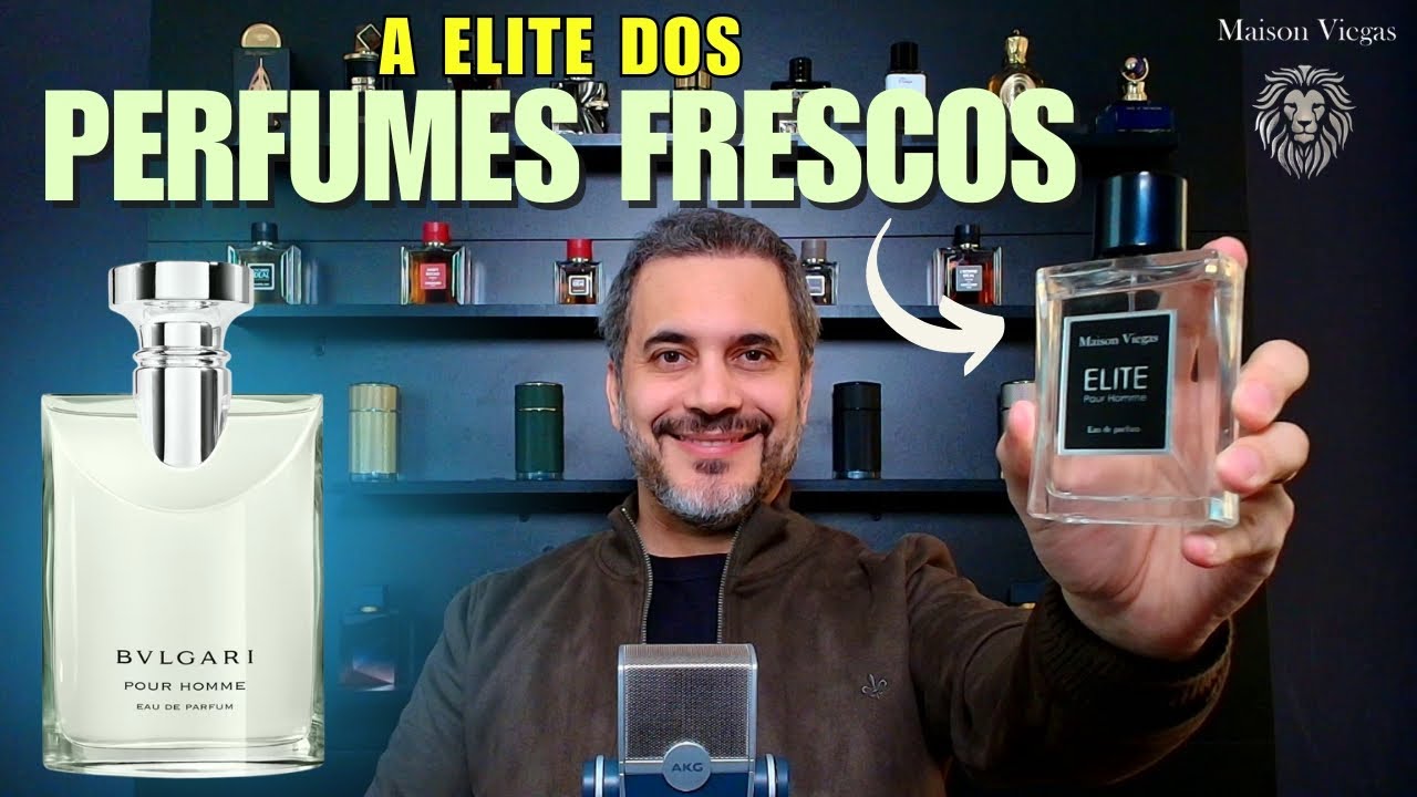 A ELITE DOS PERFUMES FRESCOS DA MAISON VIEGAS! DUPE DO BVLGARI POUR HOMME EDP
