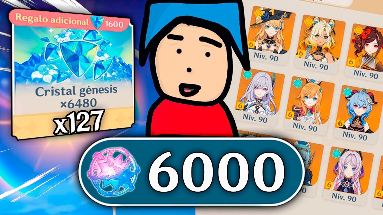 ☠️SEGUIDOR GASTÓ 22MIL DOLARES PARA CONSEGUIR TODO C6☠️ | GENSHIN IMPACT
