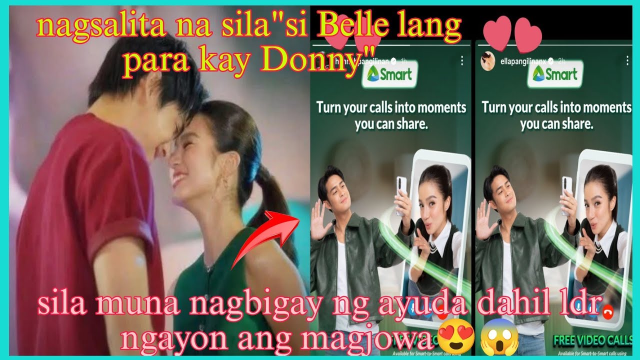 TITA M ,ELLAH AT HANNAH P. NAGPOST NG LARAWAN NINA DONNY AT BELLE😱😍