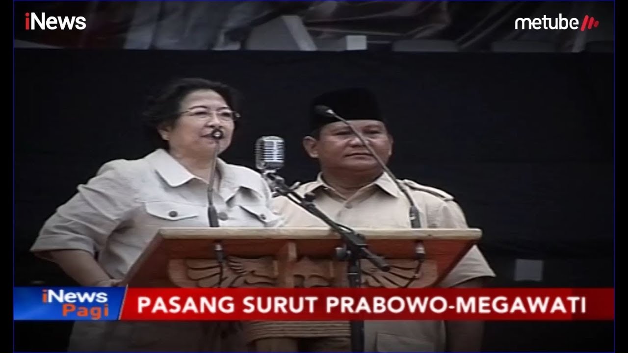 Pasang Surut Hubungan Politik Megawati Soekarnoputri dan Prabowo Subianto - iNews Pagi 25/07