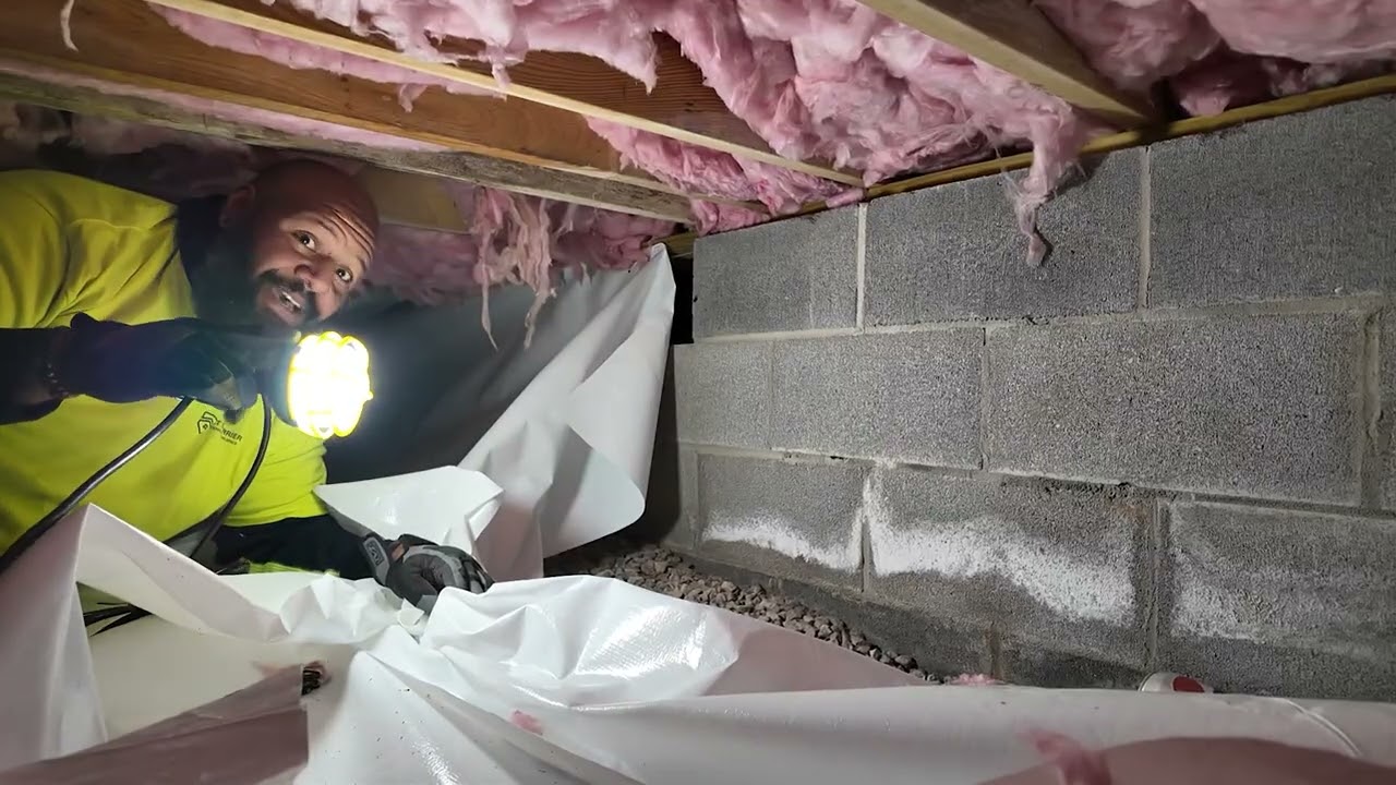 Crawlspace Encapsulation and mold removal redo in Kentucky