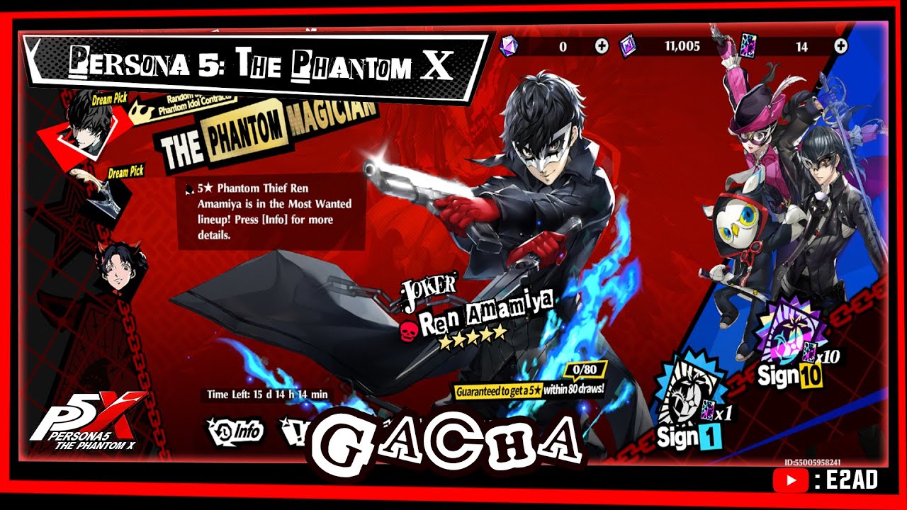 [GACHA] Persona 5 : The Phantom X