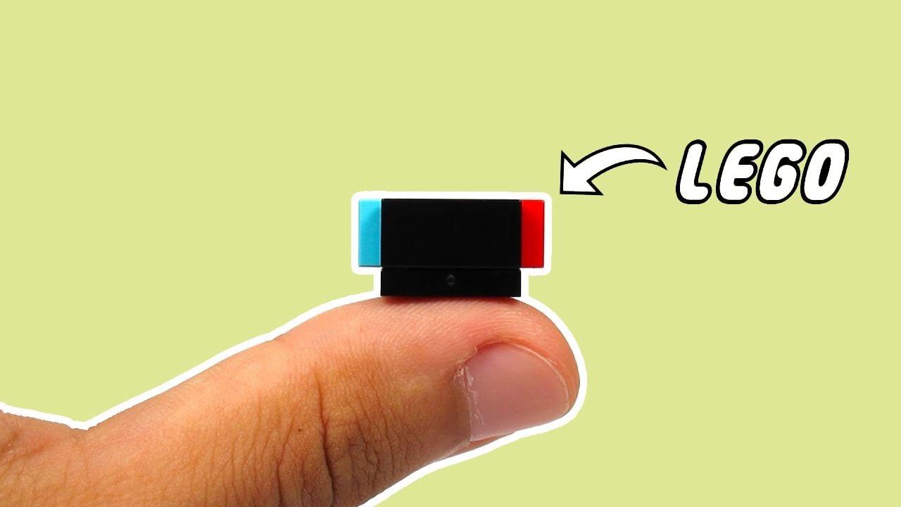 WORLD&lsquo;S SMALLEST LEGO NINTENDO SWITCH! | MOC Tutorial
