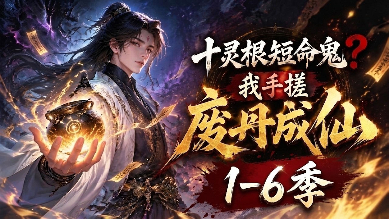 MULTISUB🔥《十灵根短命鬼？我手搓废丹成仙》第1~6季丨十系杂灵根修行受阻，获祖传三宝如意鼎，提纯丹药神兵逆天改命！   #动漫  #漫剧  #anime #热血 #霸总