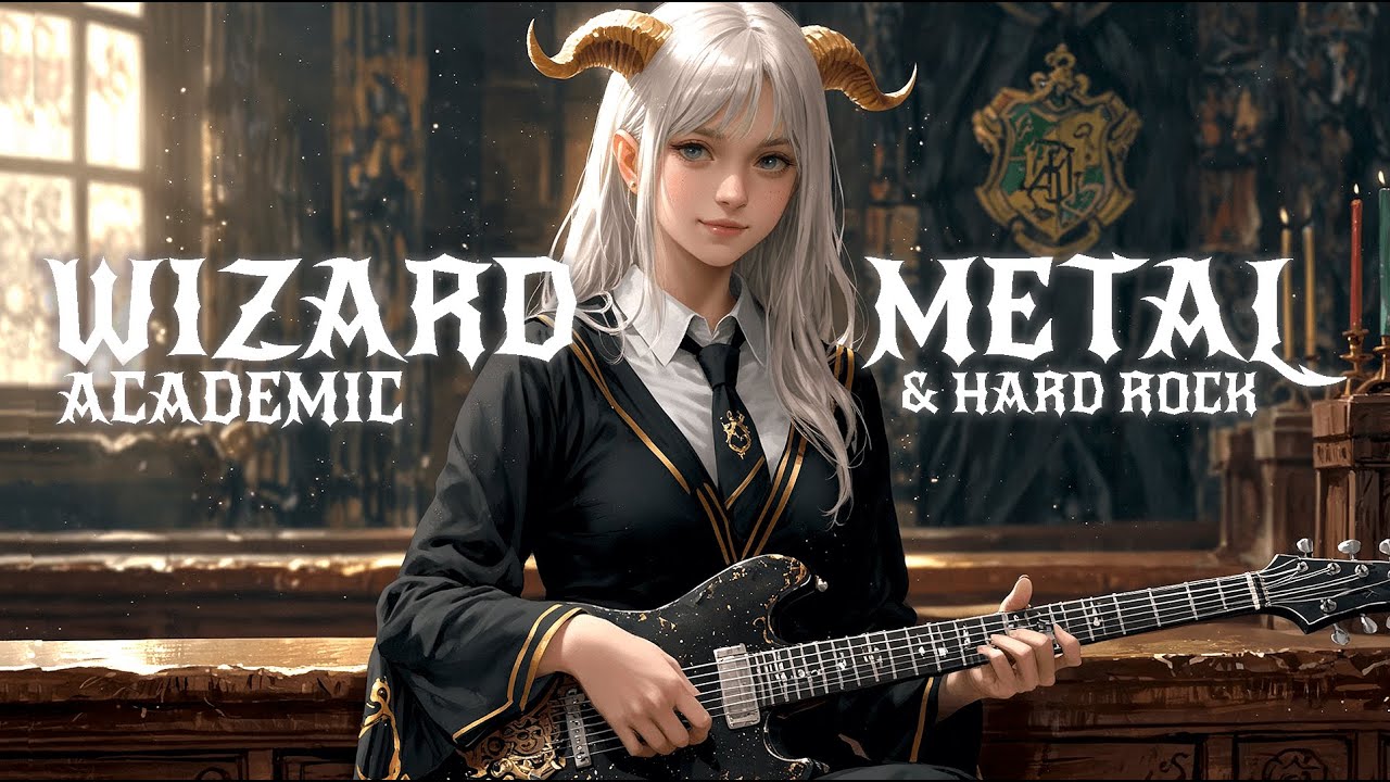 WIZARD METAL & ROCK MUSIC 🏰🎸Epic Hogwarts Vibes for Work Workout & Gaming 🔥