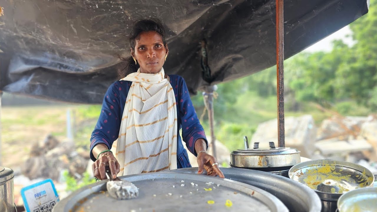 ஐந்து வகையான கறியுடன் 120 ரூபாய்க்கு Unlimited Meals தரும் ECR தீபா அக்கா கடை@Thetrendingchennai 