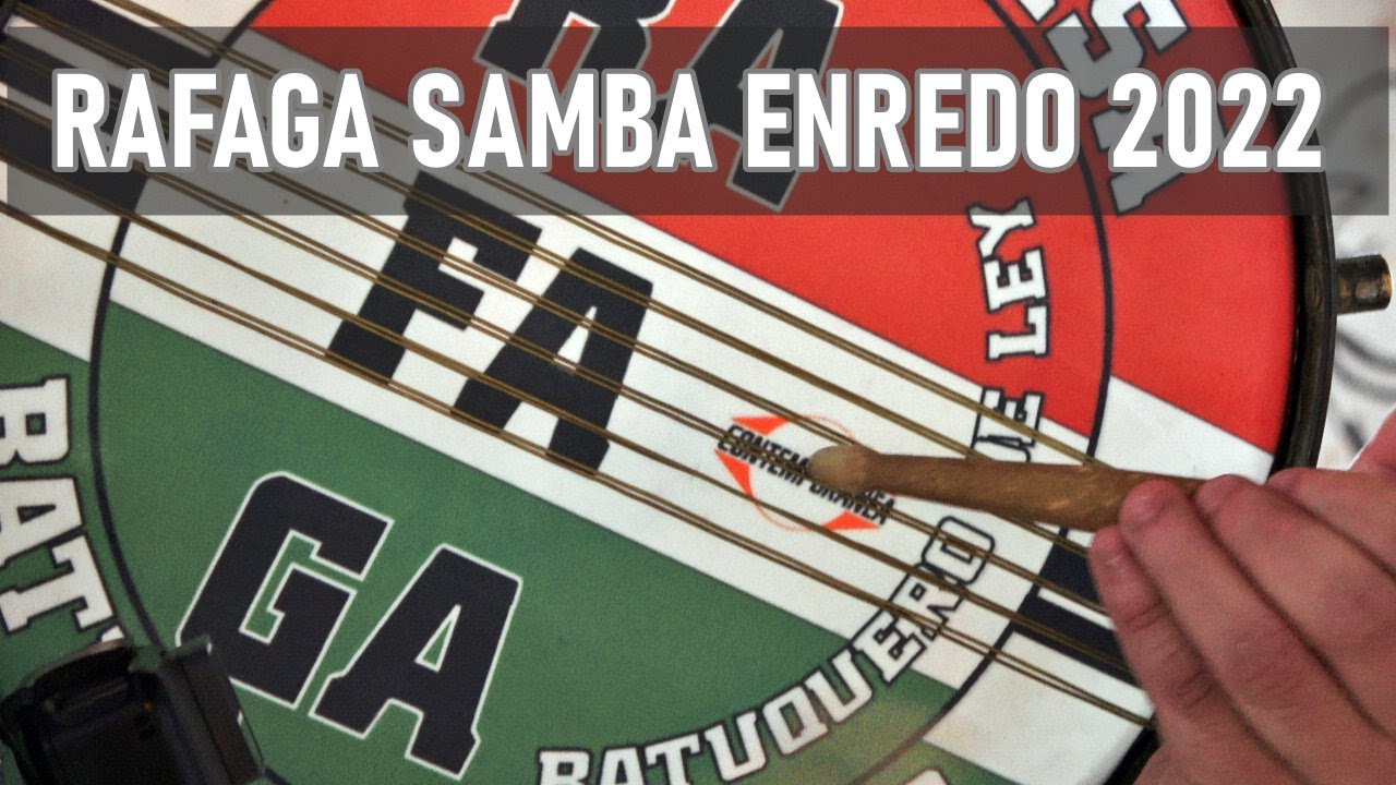 Samba Enredo 2022 - Ráfaga... Mi suerte fue hallarte, sos mi eterno amor - Comparsa Ráfaga.