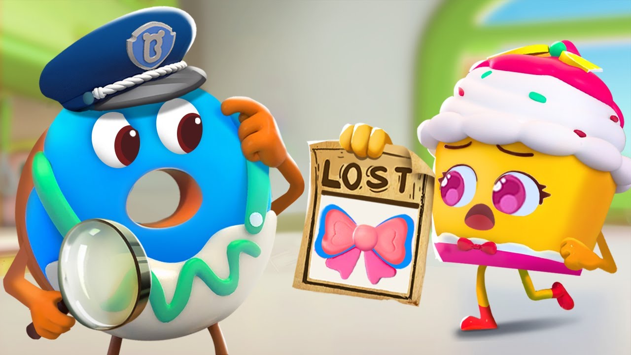 Where's My Bow | Fun Story | Yummy Foods Family Show |  Kids Cartoon | BabyBus TV