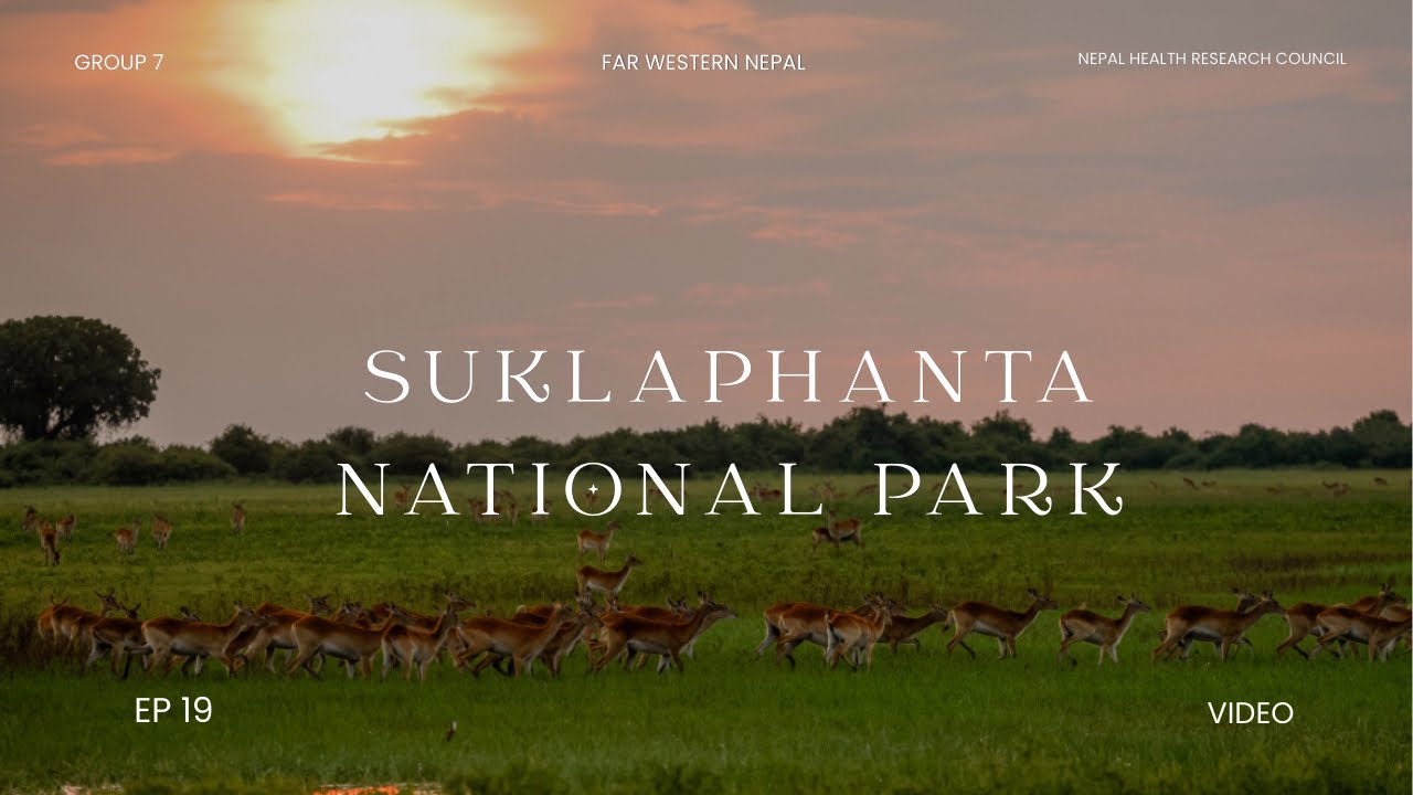 Exploring Suklaphanta National Park with Friends | NHRC Field Trip