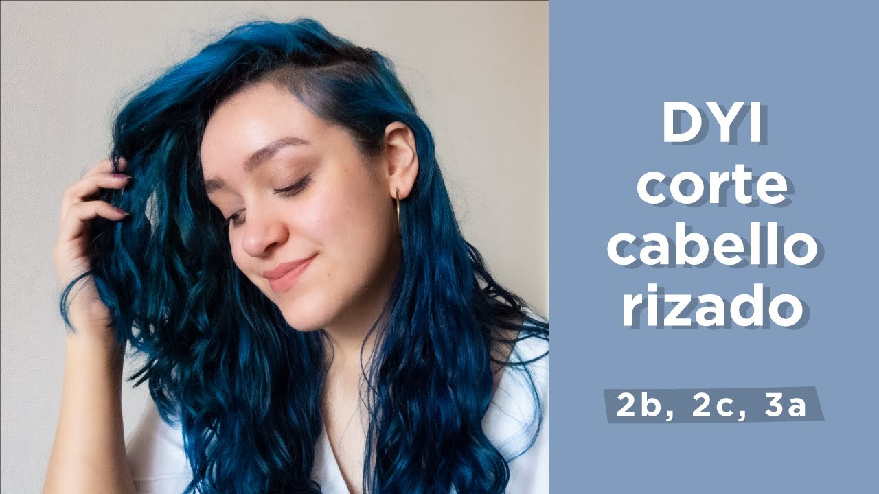 CORTE DE CABELLO RIZADO EN CASA –corte con volumen para cabellos ondulados 2b, 2c, 3a