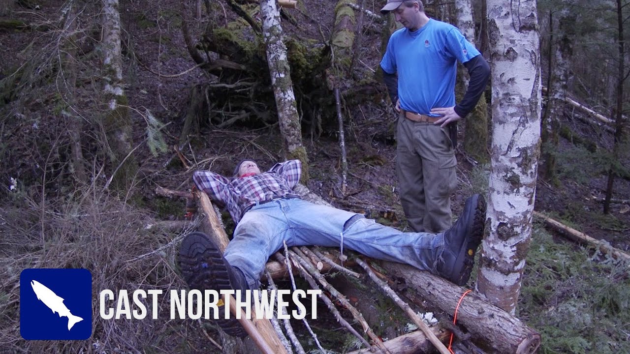 How to Build a Shelter & Survive with Nothing in the Canadian Wilderness | Captain Quinn