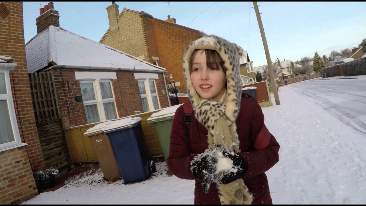 Walking to School GO PRO 4k 24fps
