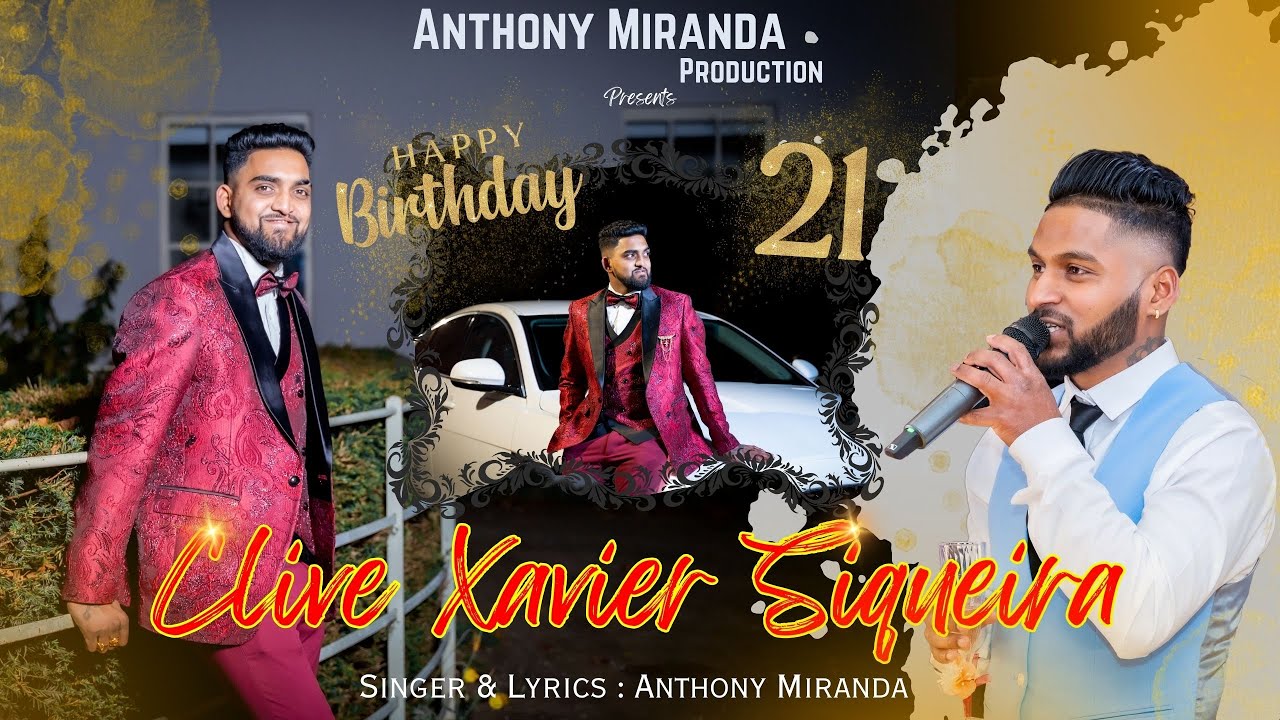 21st birthday toast song #Clive Xavier #konkanisong #newsong