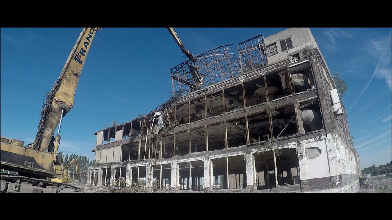 ROUBAIX/WATTRELOS, Démolition des derniers vestiges de la Lainière