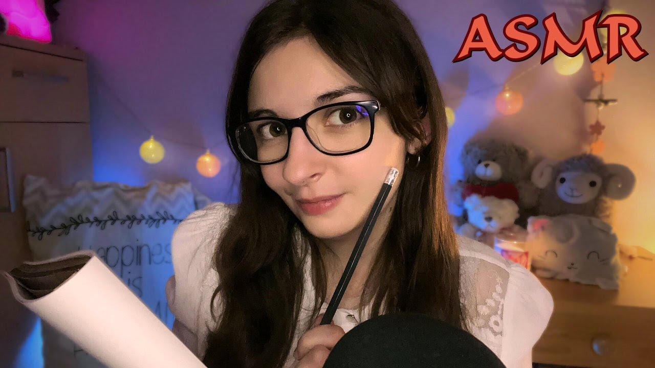 ASMR | Ta Pote Reloue te DESSINE