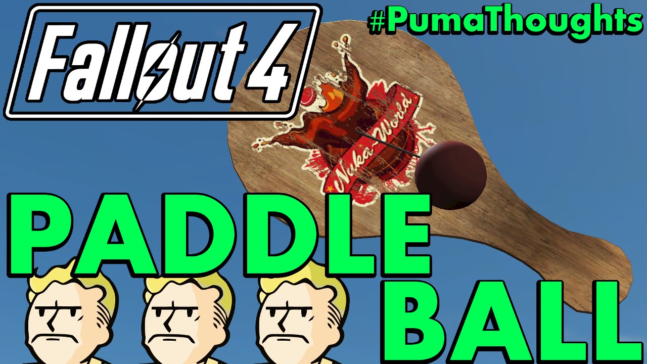 FALLOUT 4: Nuka World DLC - Paddle Ball Weapon Analysis, Review and Location 