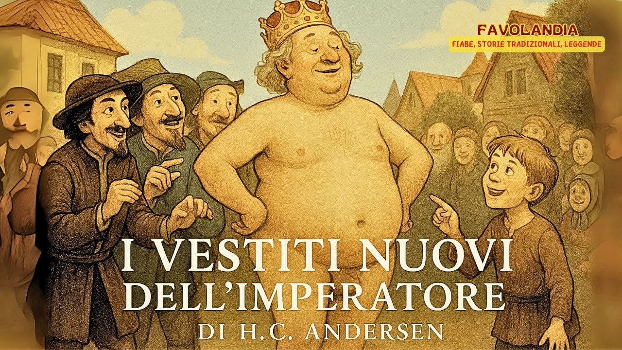 I VESTITI NUOVI DELL'IMPERATORE - Fiaba Classica di H.C.Andersen