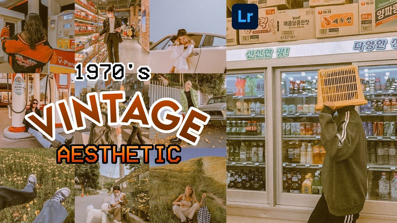 1970s Vintage Aesthetic [New Version] | Free Lightroom Mobile Presets DNG | Lightroom Tutorial