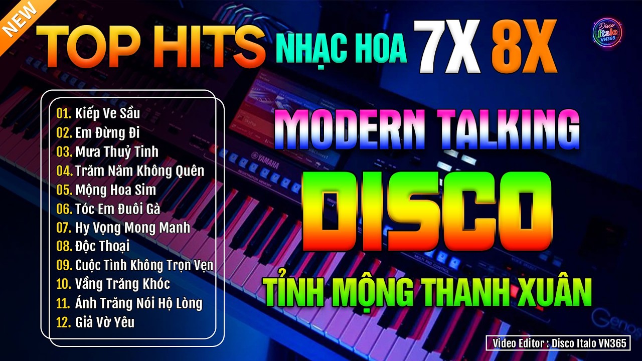 Tỉnh Mộng Thanh Xuân - DISCO | Nhạc Hoa Lời Việt Hải Ngoại Gây Bão Một Thời 7X 8X 9X- Nghe Là Nghiện