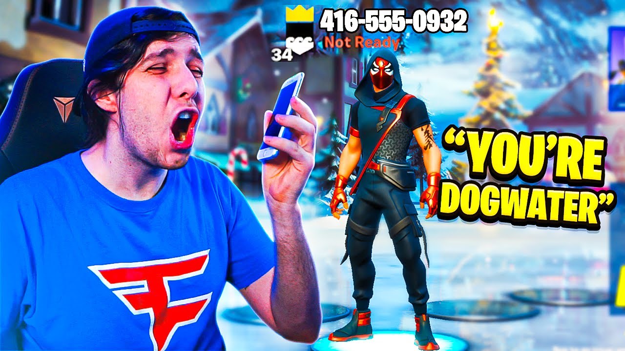 I Put my PHONE NUMBER in my Fortnite Name and TROLLED Callers...
