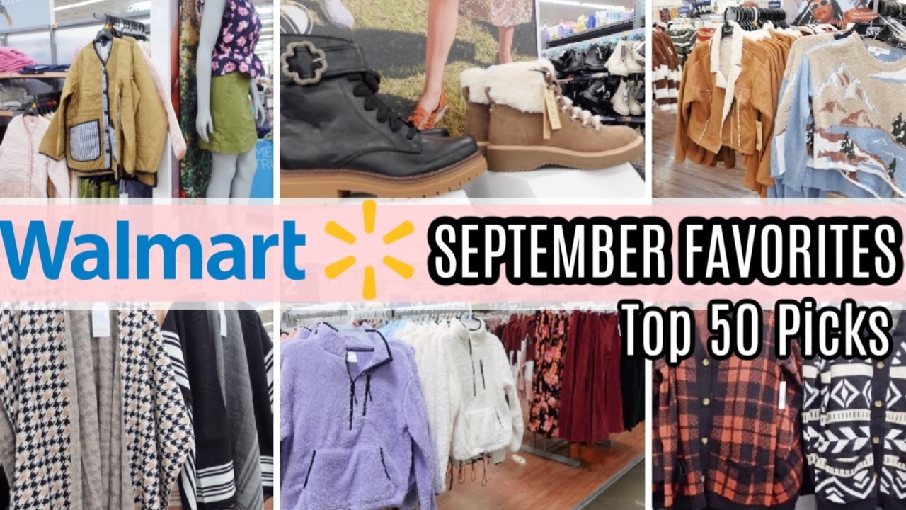 WALMART SHOP WITH ME  | SEPTEMBER  FAVORITES  | AFFORDABLE FASHION