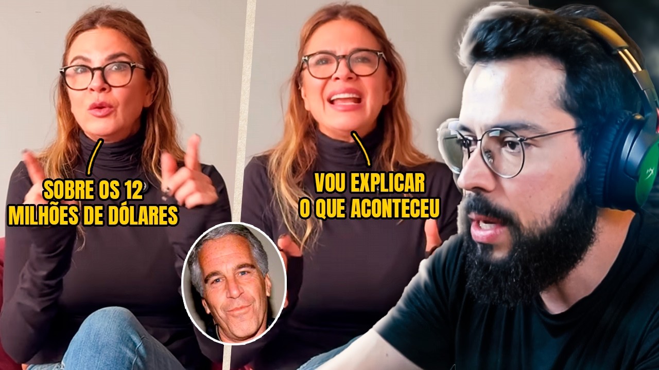 LUCIANA GIMENEZ EXPLICA SUA RELAÇÃO COM EPSTEIN