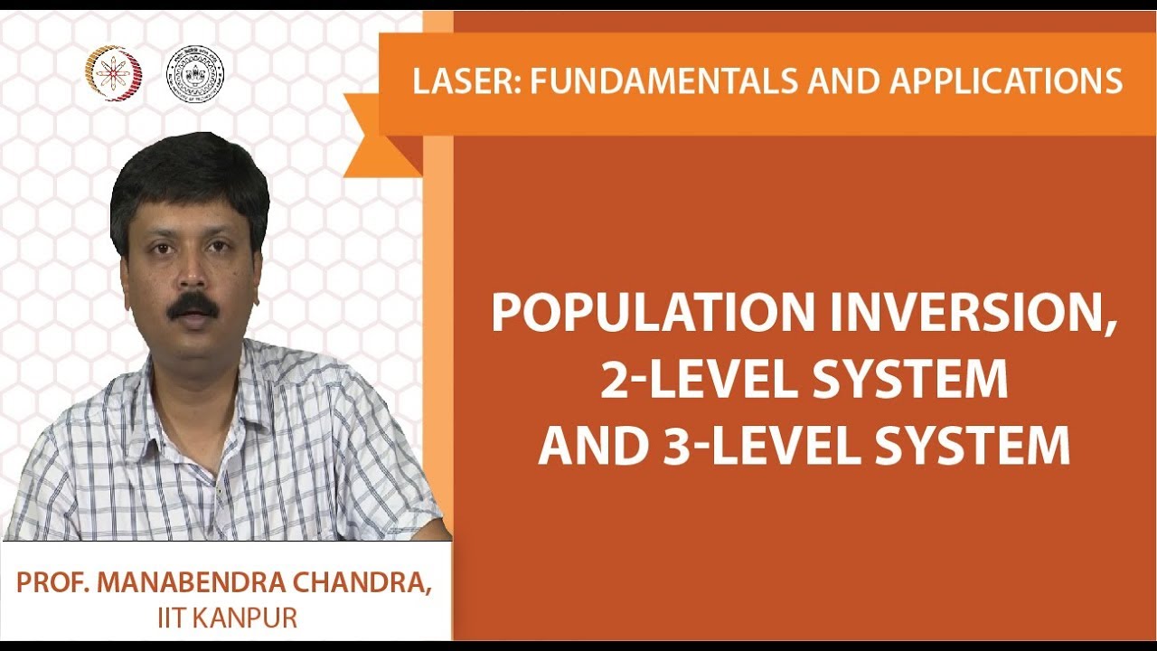Population inversion, 2-level system and 3-level system