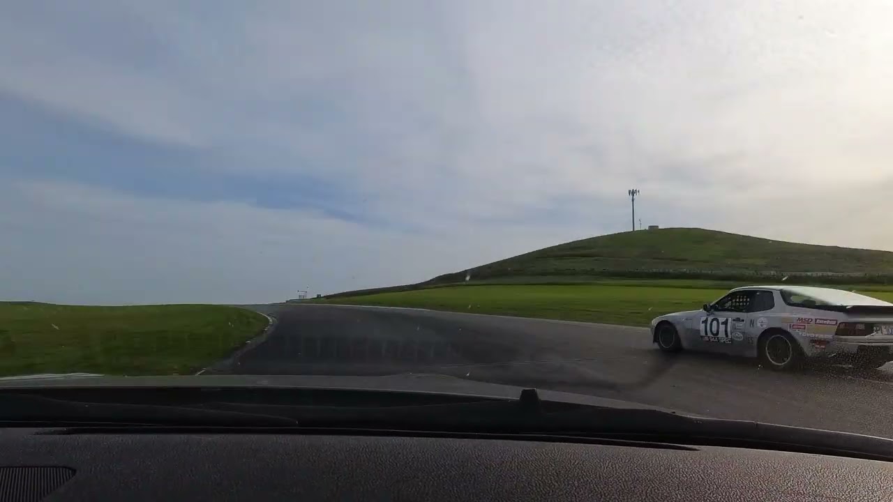 Nissan GTR and AMG GTR in Thunderhill Raceway