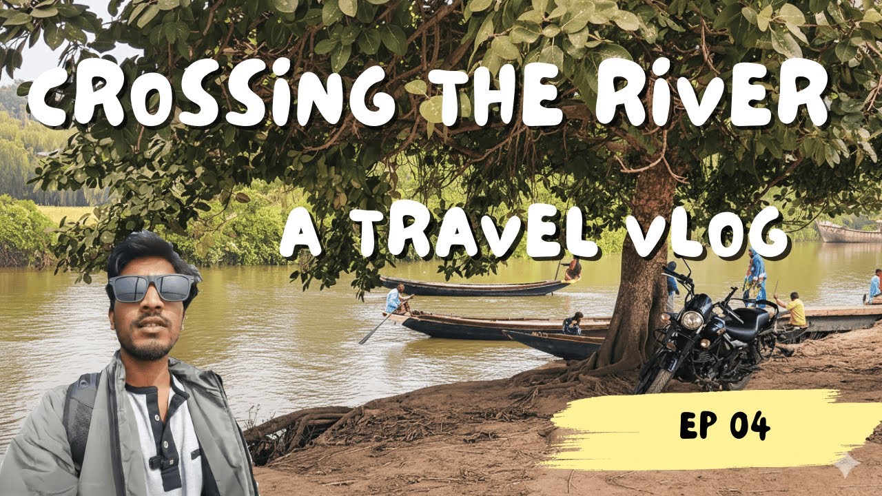 Crossing Rivers on Bike | From Masi Bari to Mama Bari | Hidden Village Beauty of Bagerhat