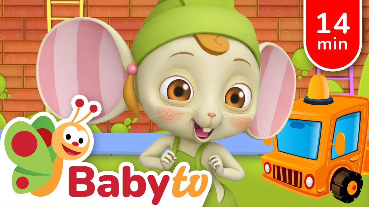 Best of Mice Builders 🐭 | Guessing Games & Fun Puzzles for Toddlers | BabyTV