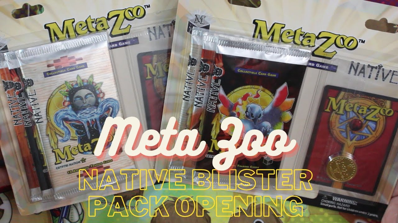 Meta Zoo CCG Native Blister Pack Opening x2