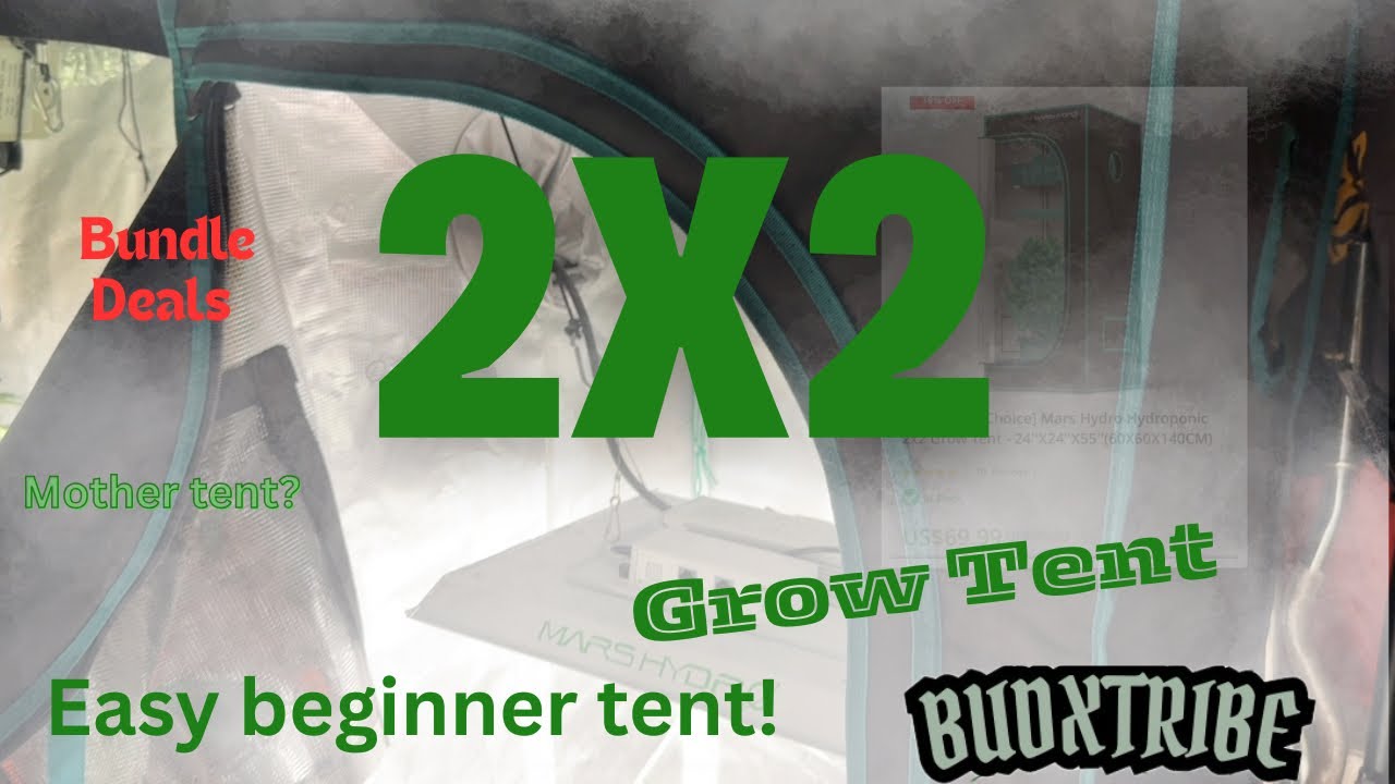 2x2 Easy Grow Tent.MarsHydro. Beginner Tent. Mother Tent.