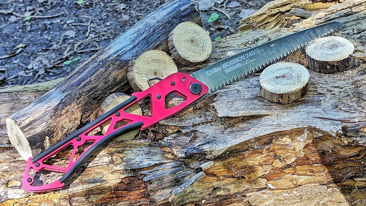 Ultralight Version of the Silky Gomboy 240 backpacking saw - half the weight and it cuts amazing