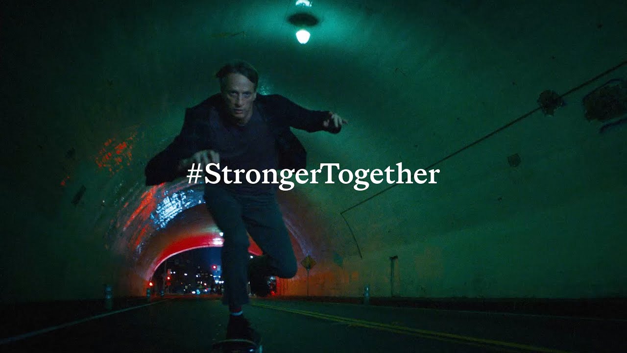 “It all starts with a push” Tony Hawk | #StrongerTogether