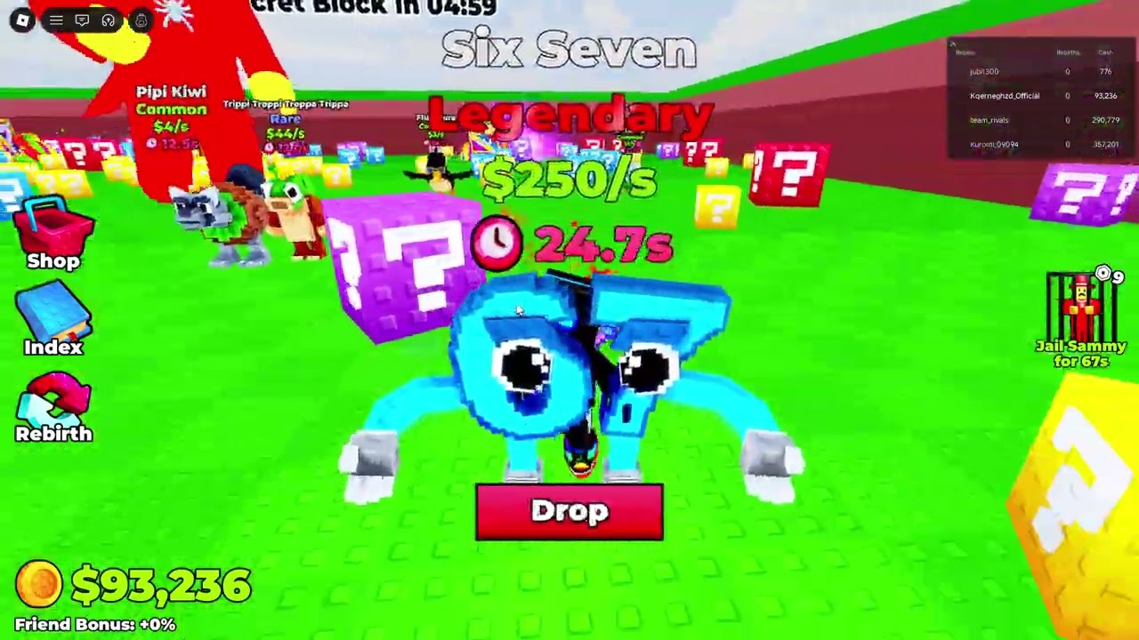 ⛏️ Break a Lucky Block! Roblox Gameplay #1