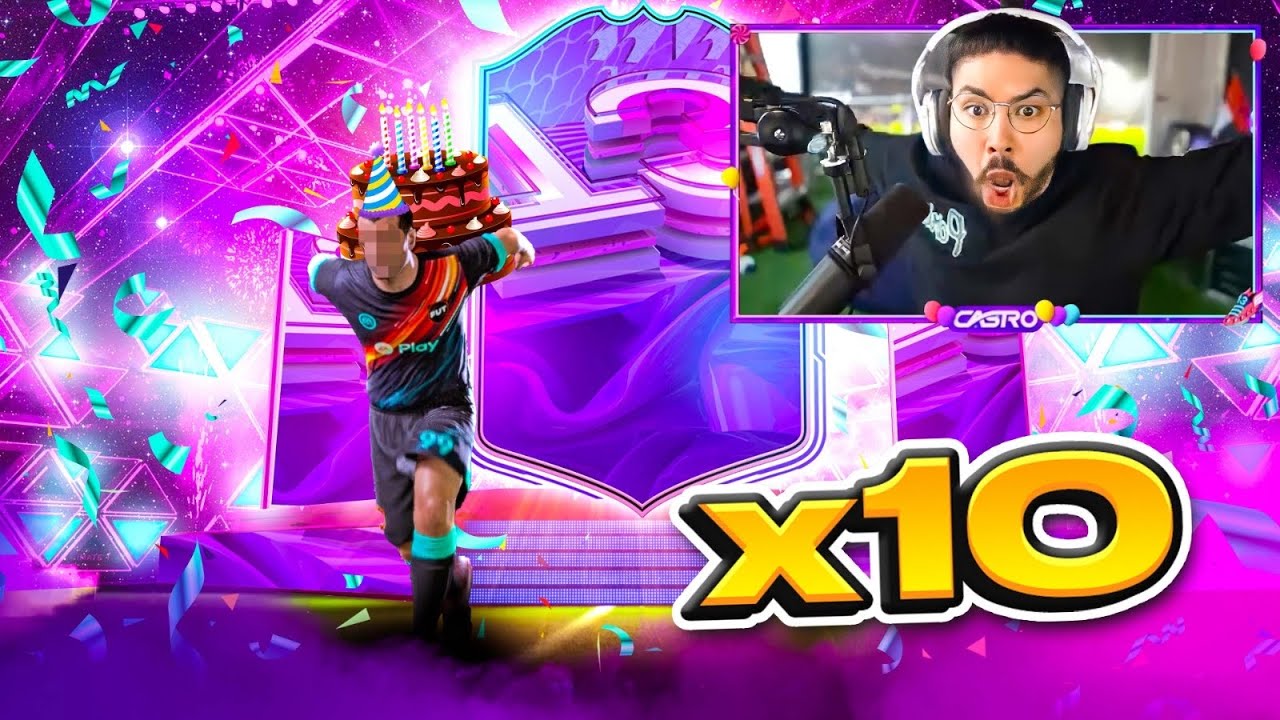 OMG I PACKED 10 FUT BIRTHDAY PLAYERS!! FIFA 22