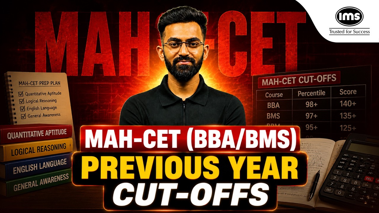 MAH-CET (BBA/BMS) Previous Year Cutoffs | Jai Hind, NM, Mithibai Safe Percentiles ft. Dharmik S.
