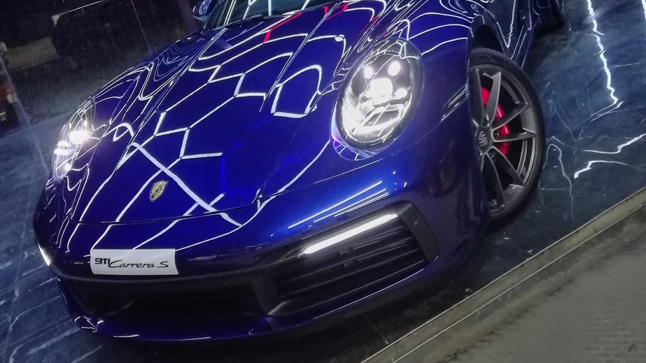 Brand new Porsche 992 gets Ceramic Coated from Calgary Auto Detailers