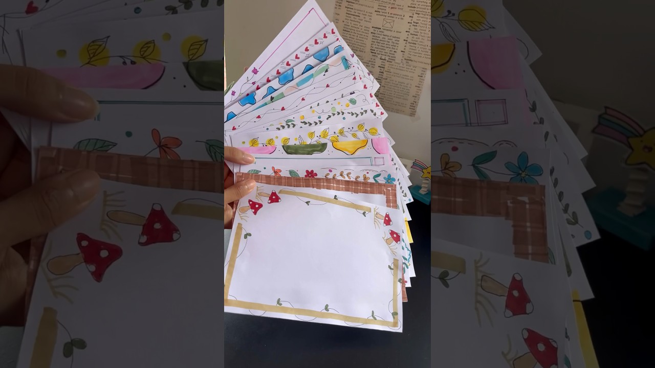 15 assignment border ideas&hellip;എന്തായാലും useful ആയിരിക്കും #diy #diyideas #craft