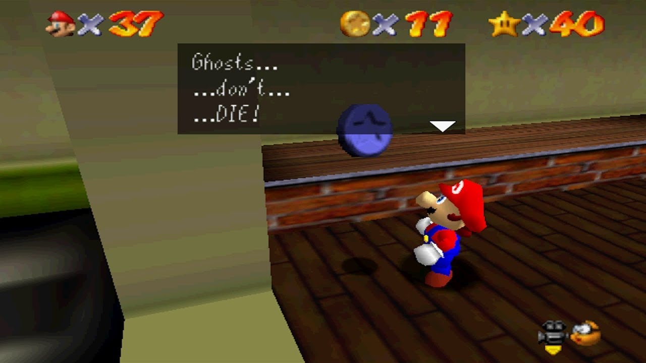Super Mario 64: Part 37: Big Boo's Haunt (Star 1: On On a Ghost Hunt)