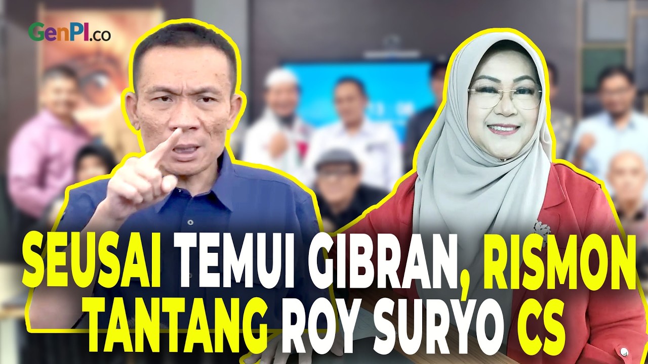 Rismon Balik Serang Roy Suryo-Dokter Tifa Soal Ijazah Jokowi