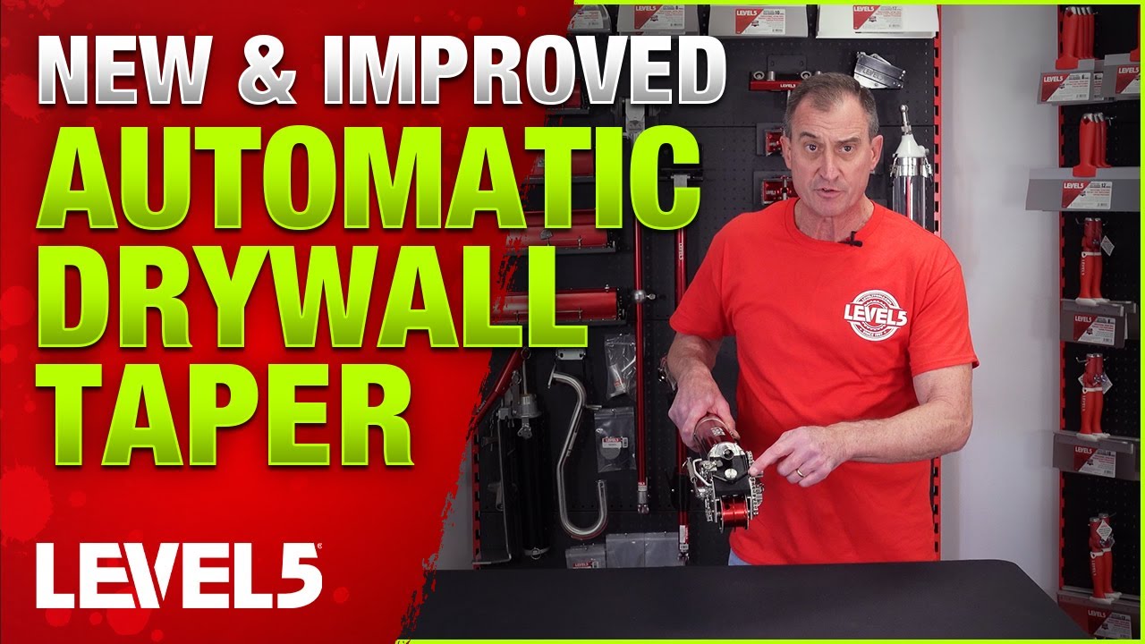 The NEW Automatic Drywall Taper from LEVEL5 Tools
