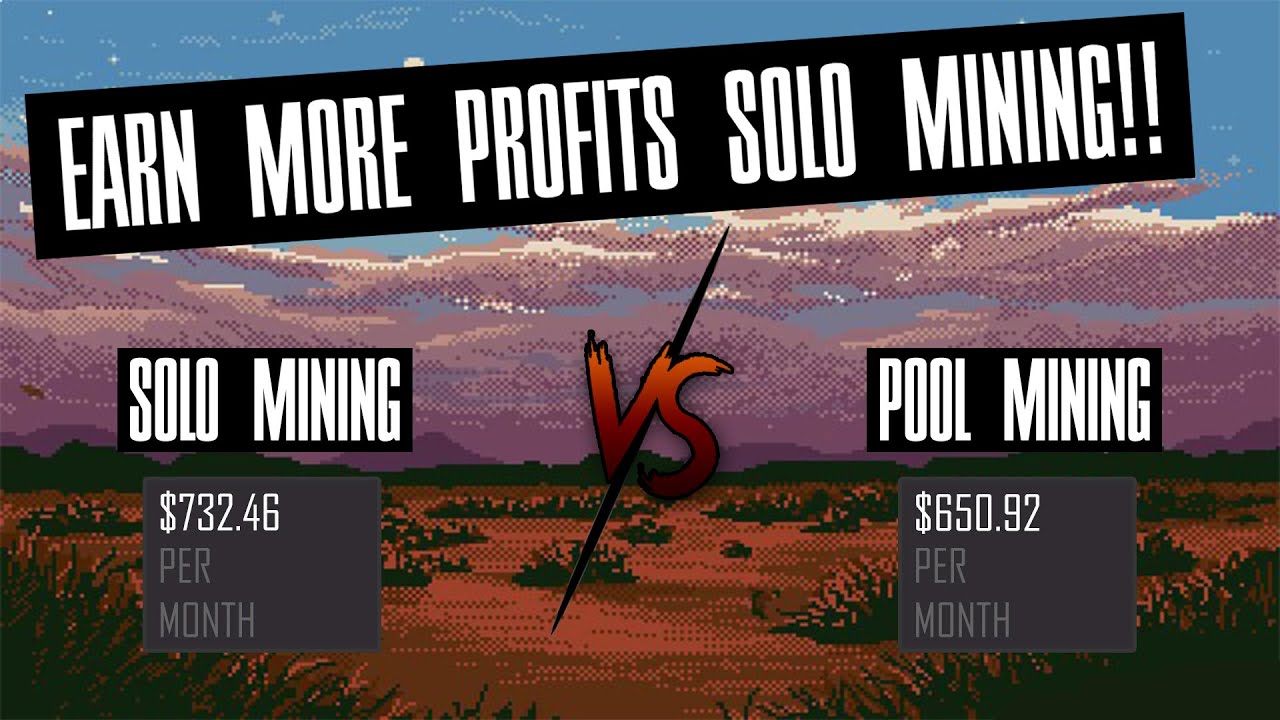 Should You Start Solo Mining?? (Solo Mining vs Pool Mining)